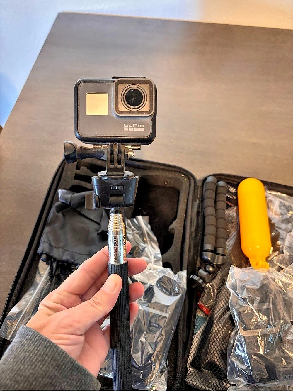 GoPro Hero5 Black Accessory Bundle Action Camera Kit Black & Orange